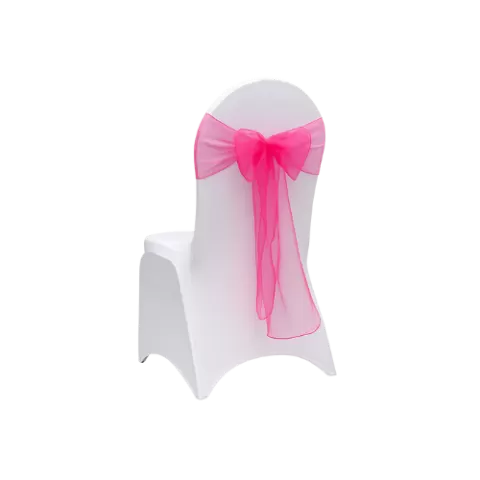 Organza-Schleifenband Fuchsia (Neuware)