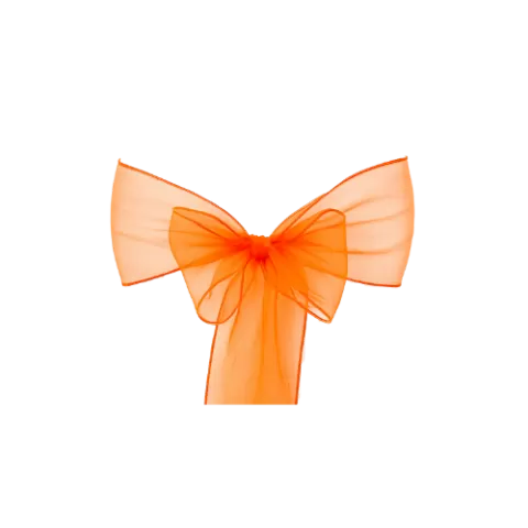 Organza-Schleifenband Orange (Neuware)