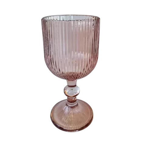 Weinglas Stripe Rosa