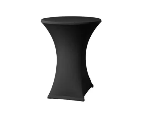Stehtischhusse schwarz