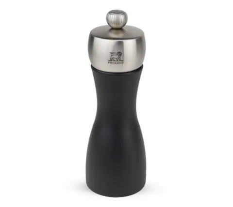 Salzmühle Fidji 15cm Inox/schwarz matt