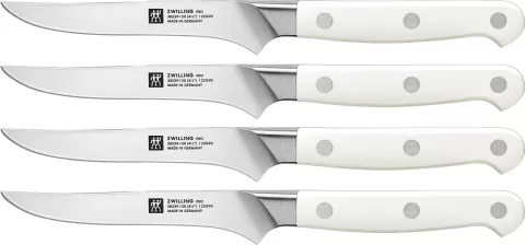 4tlg. Pro le blanc Steakmesserset
