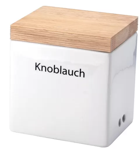 Knoblauchbehälter