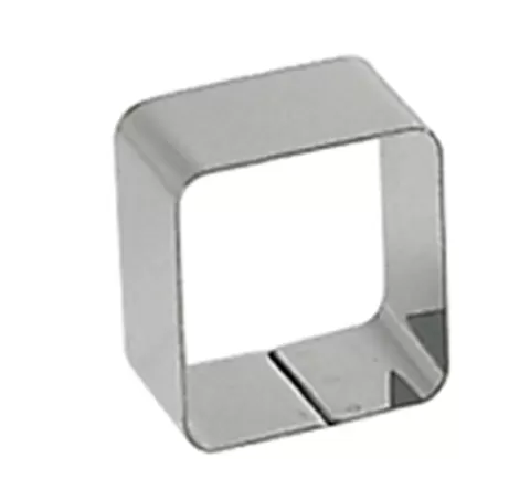 Tortenring quadratisch 6x6cm H:4cm