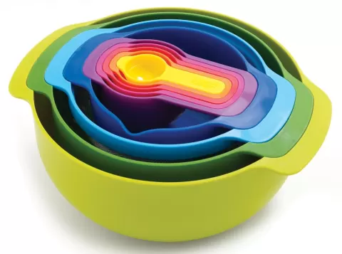 Nest 9 Plus Schüssel- Messlöffelset 9tlg.
