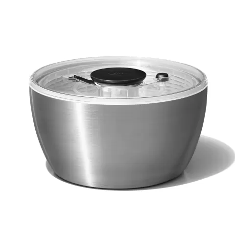Good Grips Steel Salatschleuder konisch