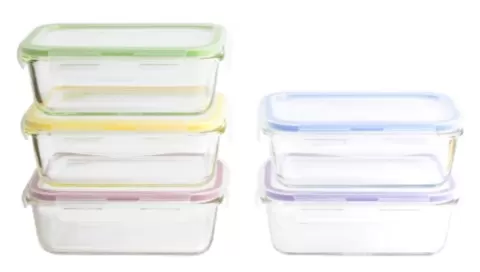 5er Set Vorratsglas