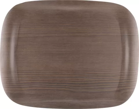 Tablett Wave Art Warm Wood 32x21cm
