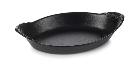 Gratinschüssel oval mit Griffen