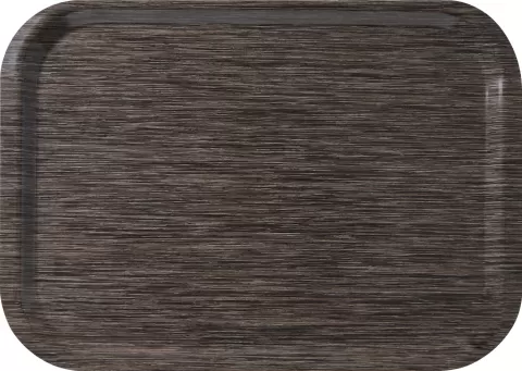 Tablett Fast Food Wenge rutschfest 37.5x26cm