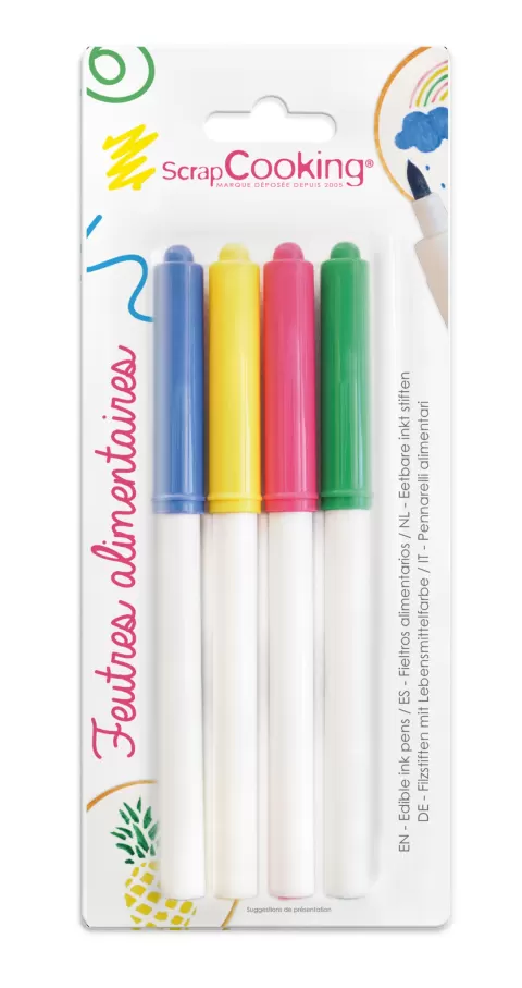 4er Set Lebensmittelfarben