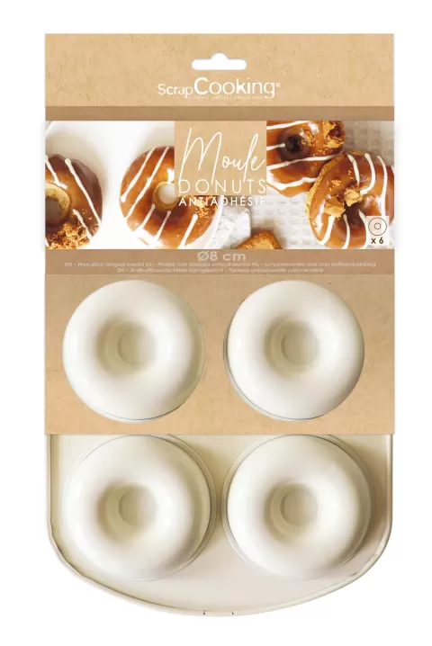 Backform für 6 Donuts