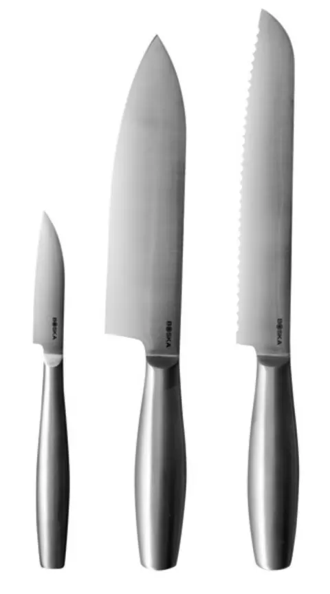 3tlg Copenhagen Küchenmesser Set