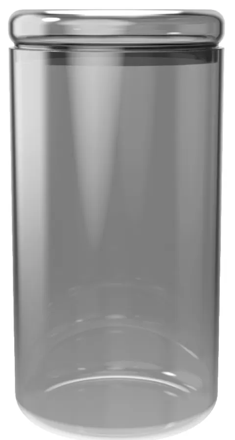 Vorratsglas grau