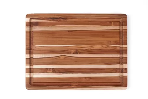 Scandi Servierbrett Grill mit tiefer Saftrille