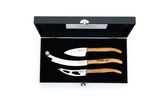 3tlg. Luxury Line Käsemesserset