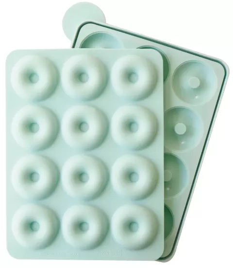 Silikon Backform für 12 Mini-Donuts